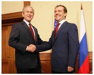 bush medvedev russia 1215411790