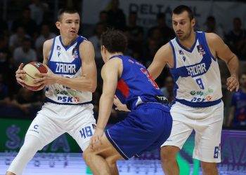 Zadar, 25.09.2024.. - Dvorana Krešimira Ćosića na Višnjiku. 2. kolo AdmiralBet ABA lige KK Zadar - KK Igokea m:tel
Foto: Zvonko KUCELIN/KK Zadar