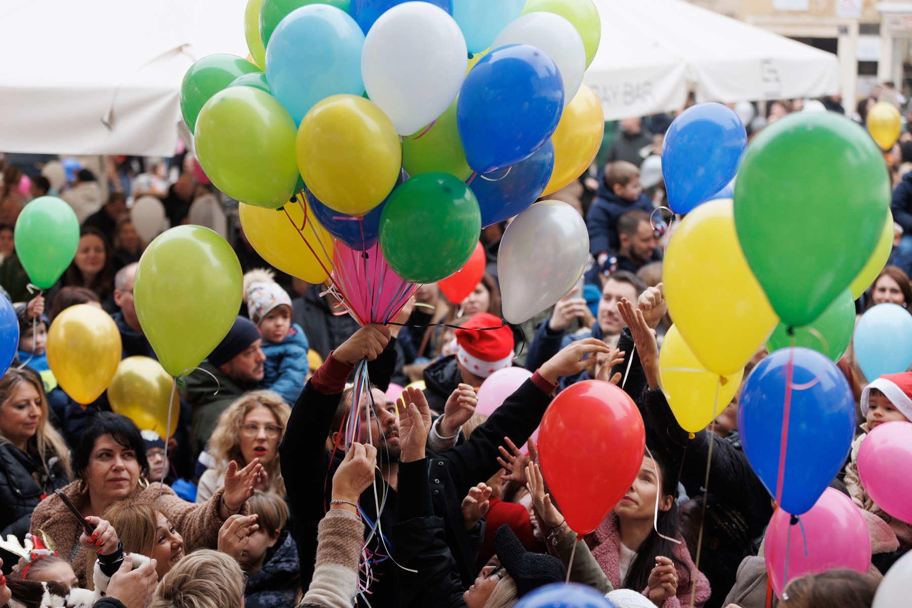 17 Djecji docek Nove godine Narodni trg 31.12.2024 Foto Bojan Bogdanic