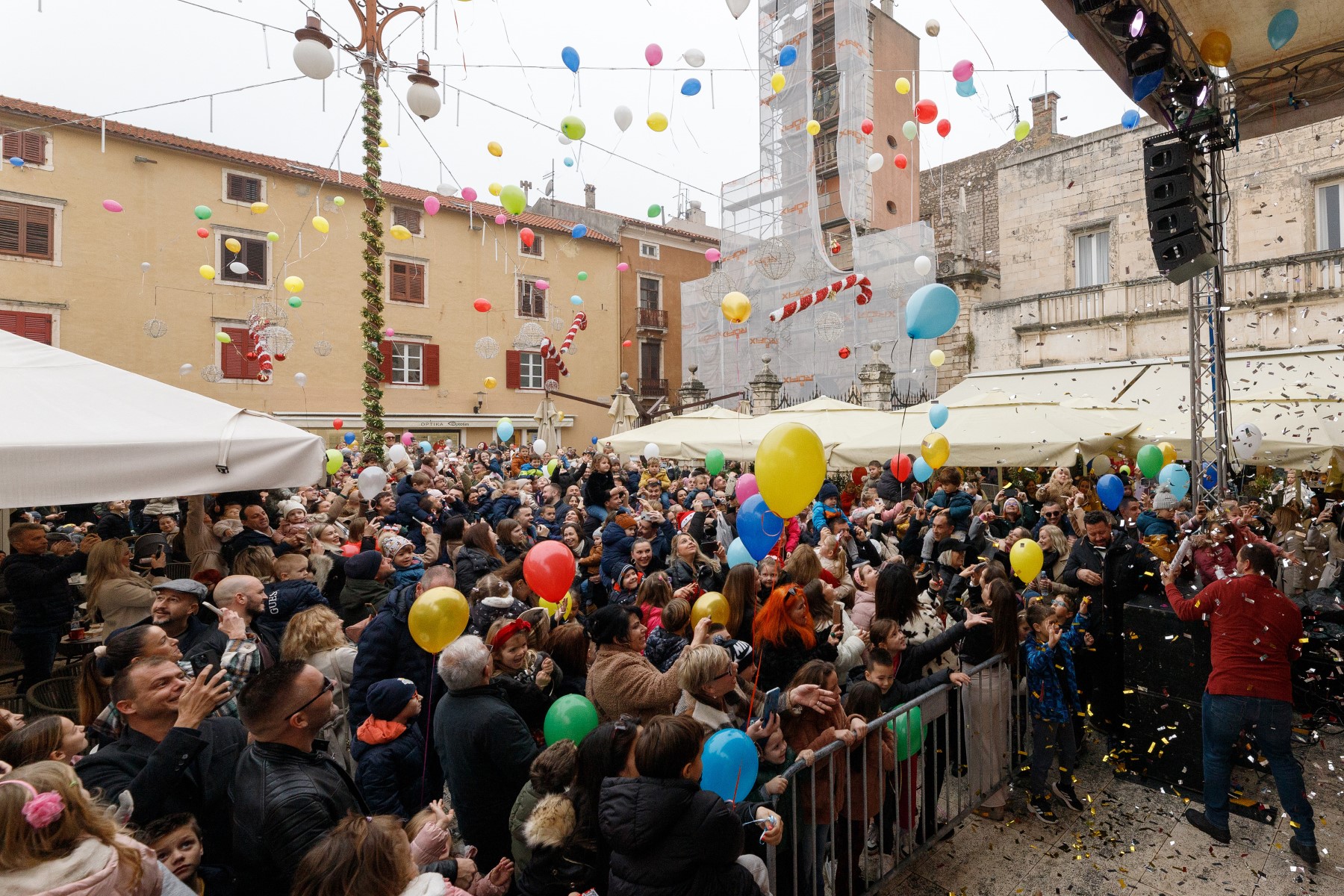 25 Djecji docek Nove godine Narodni trg 31.12.2024 Foto Bojan Bogdanic